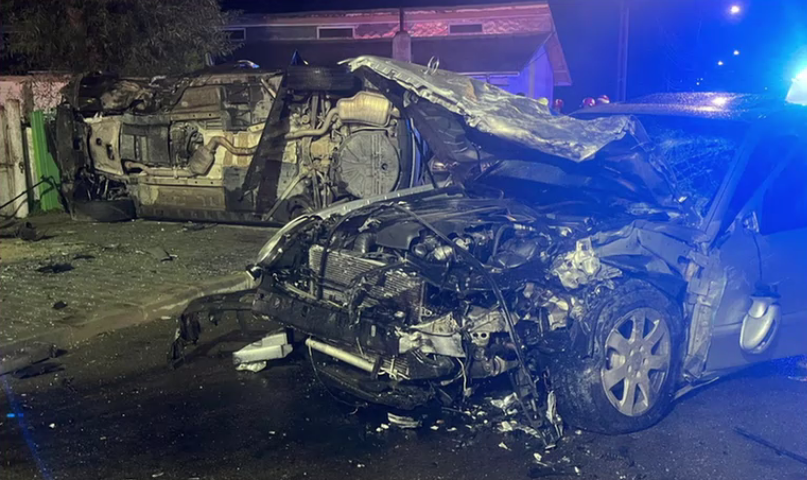 VIDEO. Accident rutier grav în municipiul Tulcea. Mai multe persoane au fost rănite