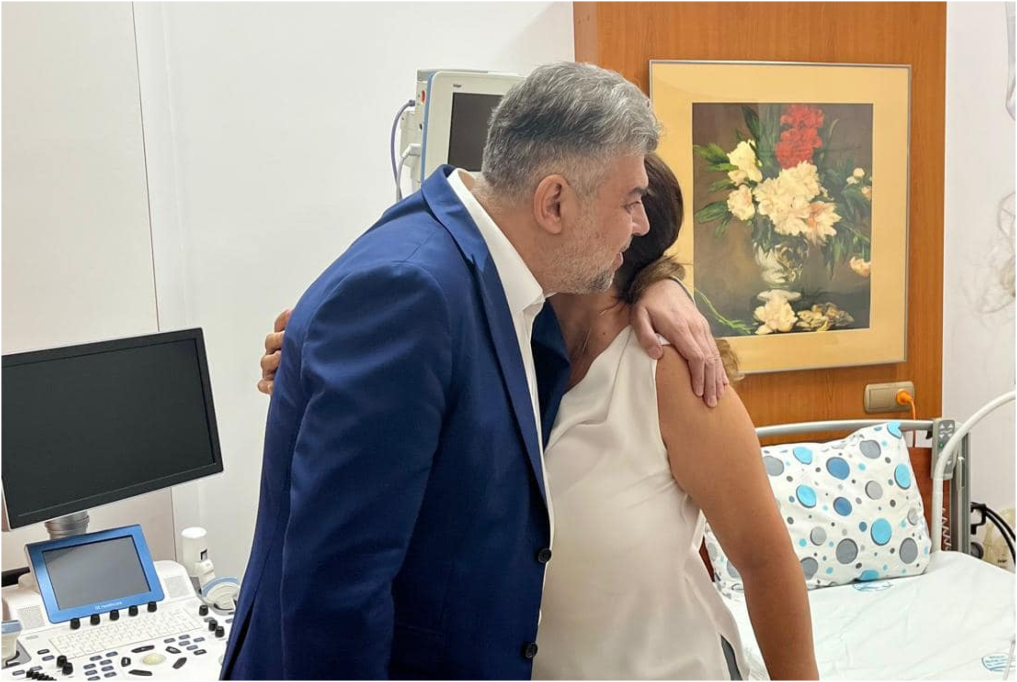 Marcel Ciolacu a vizitat-o pe Natalia Intotero la spital: Veștile sunt bune, se va recupera rapid