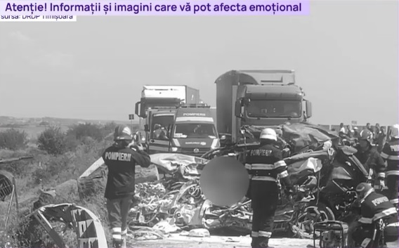 Consulul Ungariei la București a murit într-un accident pe autostrada A1. Mașina sa a fost strivită de un camion