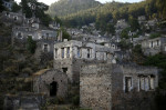 Ghost town in Turkiye's Mugla