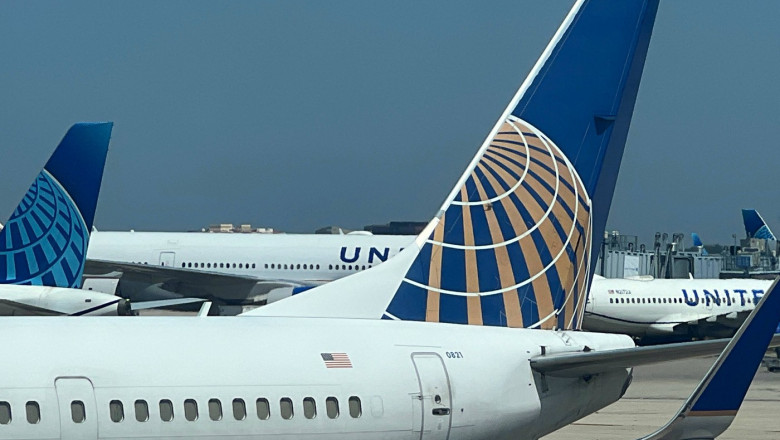 Avion al companiei United Airlines. Foto: Profimedia Images