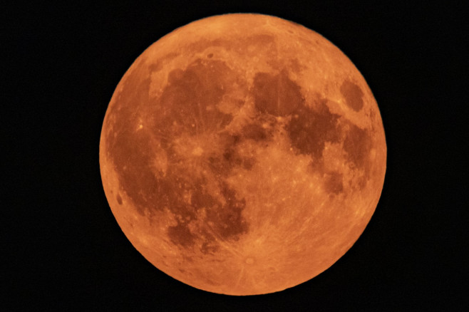 Super Blue Moon In The Netherlands