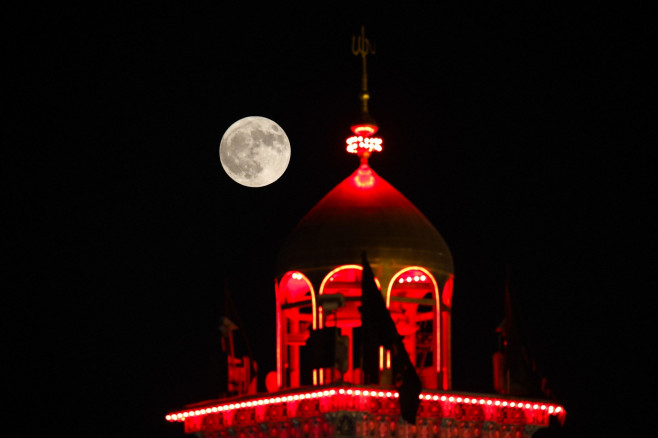 Supermoon in Iraq