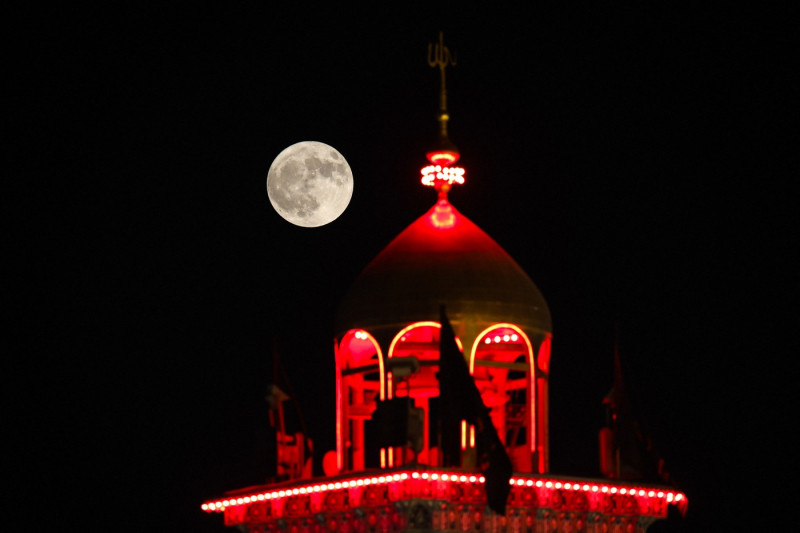 Supermoon in Iraq