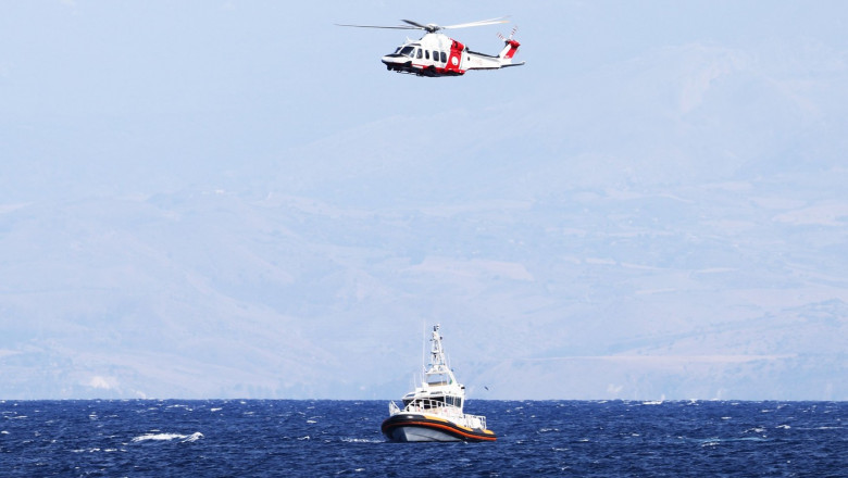 Porticello Santa Flavia - The Search for Those Missing Continues After the Violent Whirlwind that Hit the Sailboat in Full, Italy - 19 Aug 2024