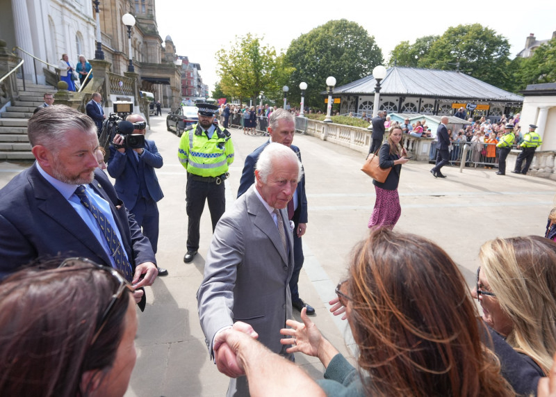 King Charles III Visits Southport to meet community after attacks