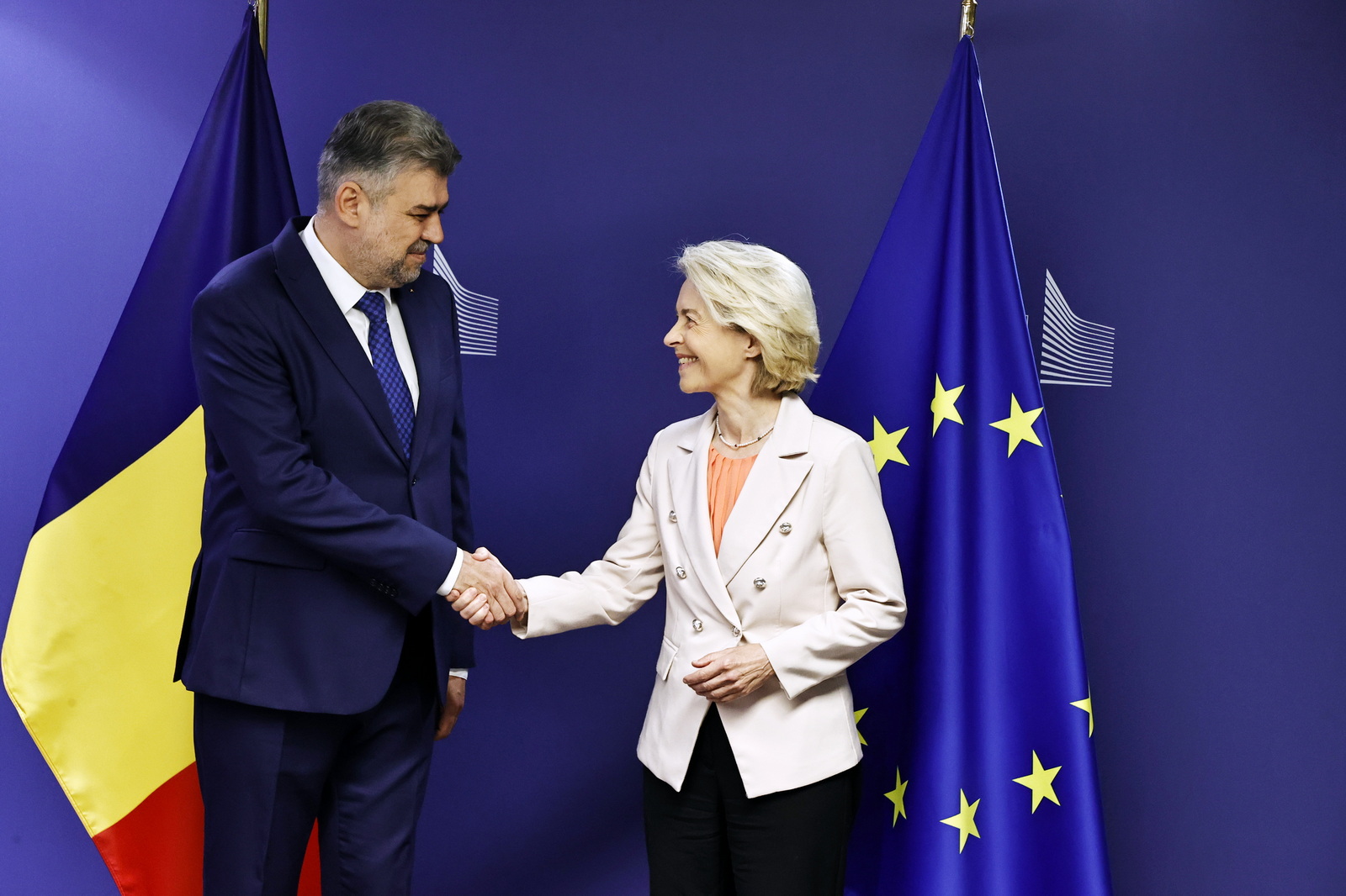 Marcel Ciolacu se întâlnește cu Ursula von der Leyen pentru a renegocia PNRR