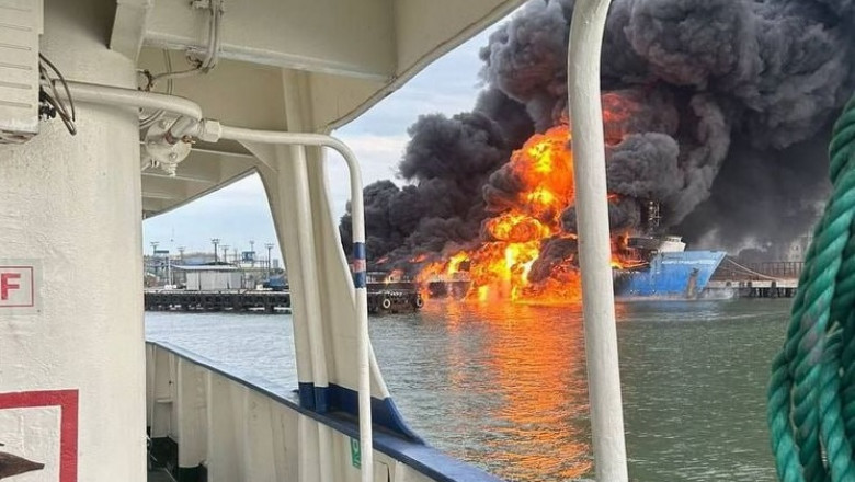 incendiu port