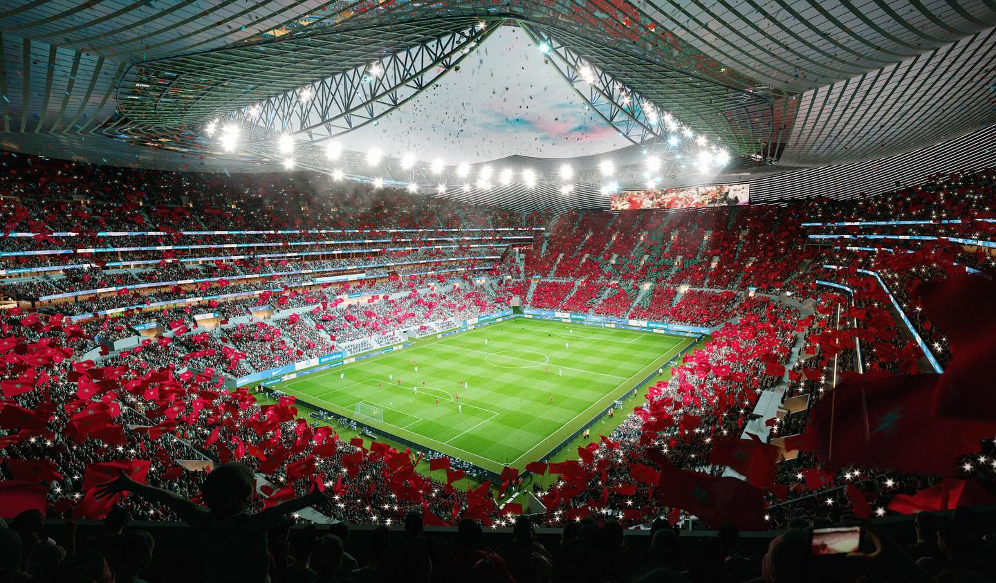 Cum va arăta cel mai mare stadion din lume. Va avea o capacitate de 115 000 de locuri și va găzdui Cupa Mondială Fifa 2030