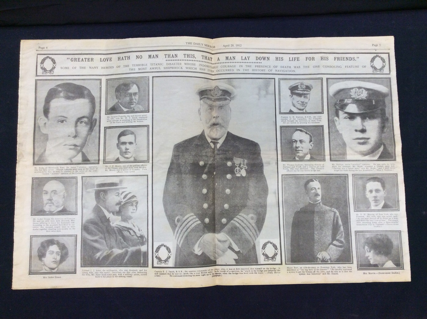 O ediție specială despre tragedia Titanic a fost descoperită într-un dulap, după 112 ani