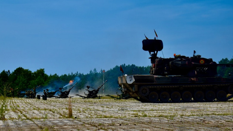 Exerciții militare comune în Polonia. Foto- Ministerul Apărării Naționale/Facebook