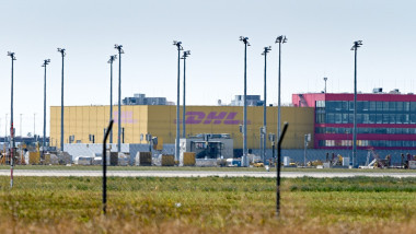 Depozit DHL din Leipzig. Foto: Profimedia Images