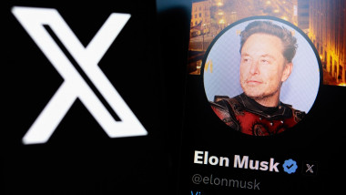 Platforma X a lui Elon Musk. Foto- Profimedia Images