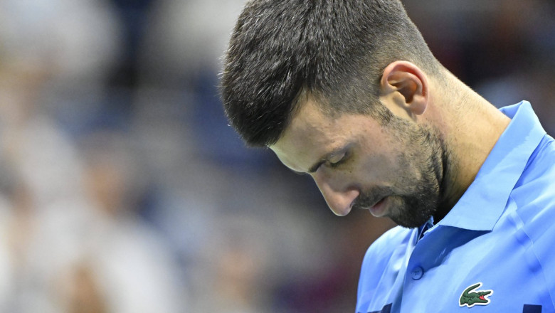 Tennis : Us Open 2024 - Novak Djokovic - Serbie Tennis :Us Open 2024 - Usa - 31/08/2024 ChrysleneCaillaud/Panoramic PUBL