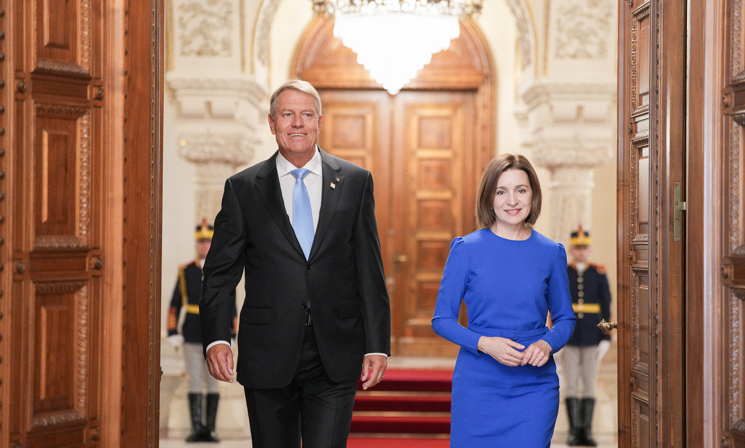 Iohannis se întâlnește cu Maia Sandu într-o vizită oficială la Chișinău. Ce mesaj va transmite președintele României