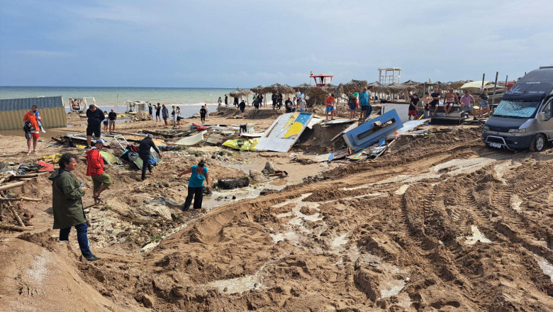 Inundatii litoral Romania