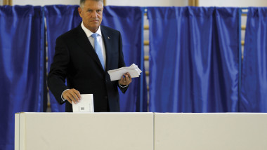 ROMANIA BUCHAREST EUROPEAN PARLIAMENT ELECTIONS VOTING