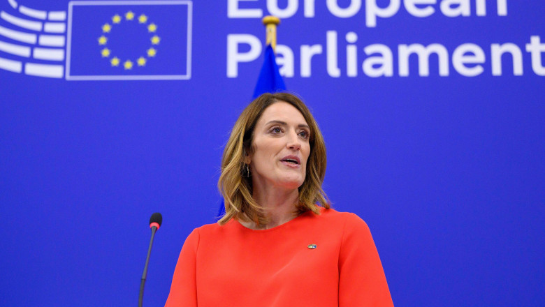 Roberta Metsola, președinta Parlamentului European