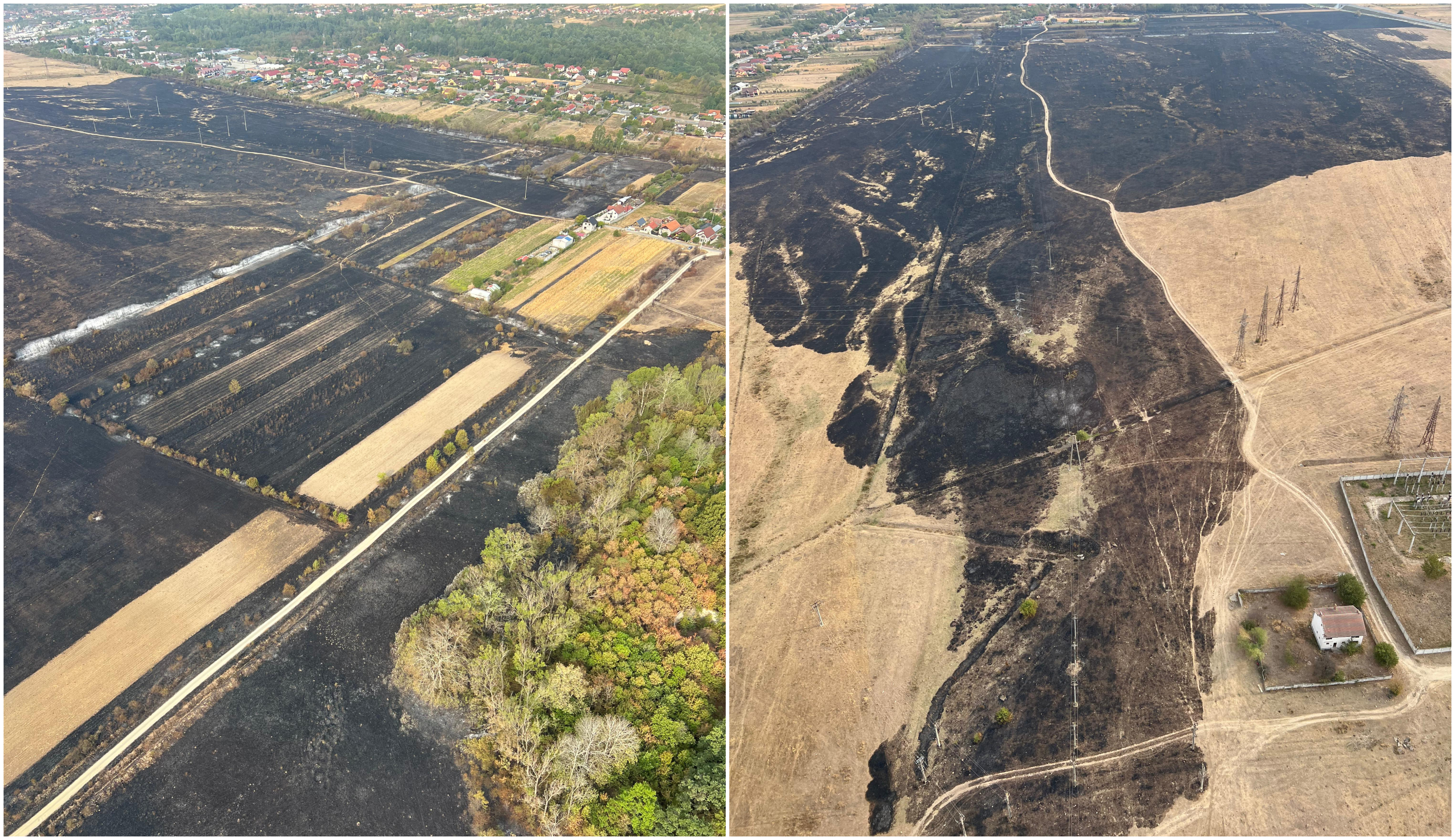 România se pârjolește. Număr record de incendii pe câmpuri, anul acesta. Care este cauza izbucnirii focarelor