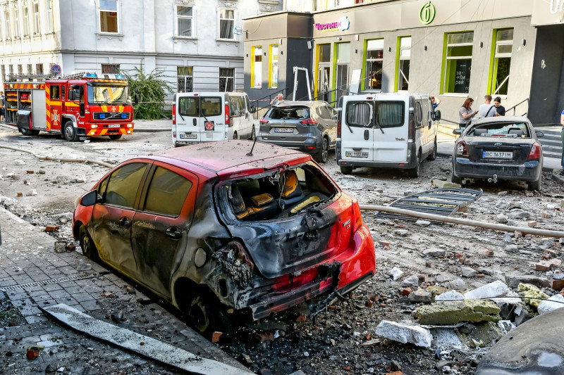 Ukraine: Russian strike on Lviv