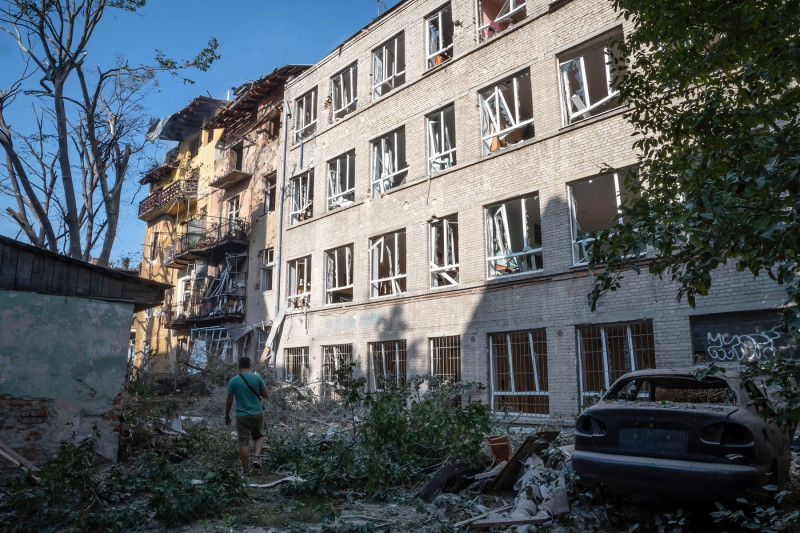 Russian strike on Lviv