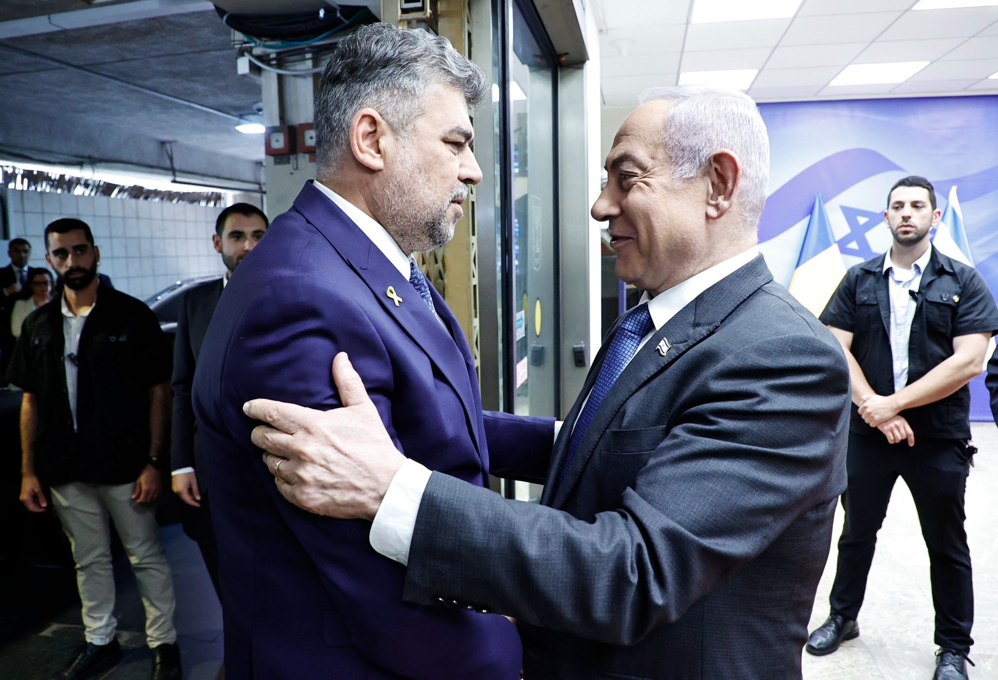 Ciolacu a fost primit de Netanyahu: România și Guvernul susţin dreptul Israelului la autoapărare. Despre ce au mai discutat cei doi