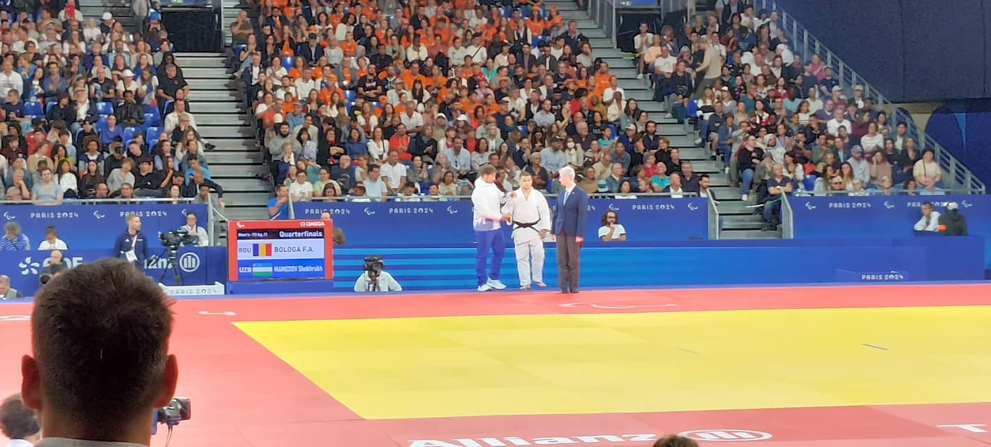 Medalie pentru România la Jocurile Paralimpice: Alexandru Bologa a câştigat aurul la judo