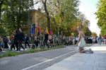 Funeral ceremony for victims of Russian shelling in Lviv