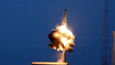 Intercontinental ballistic missile test Russia