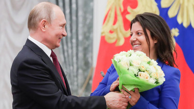 vladimir putin si margarita simonian foto profimedia