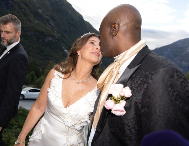 Wedding Pictures Of Princess M?rtha Louise And Shaman Durek - 31 Aug 2024