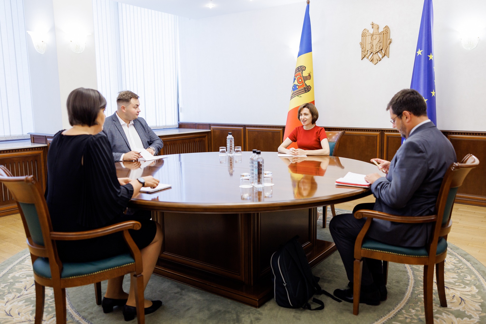 Întâlnire Maia Sandu - Laura Codruța Kovesi: „Moldova este hotărâtă să reformeze justiția”