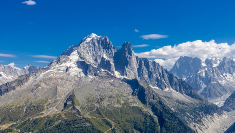 Masivul Mont Blanc. Imagine cu caracter ilustrativ. Foto: Shutterstock