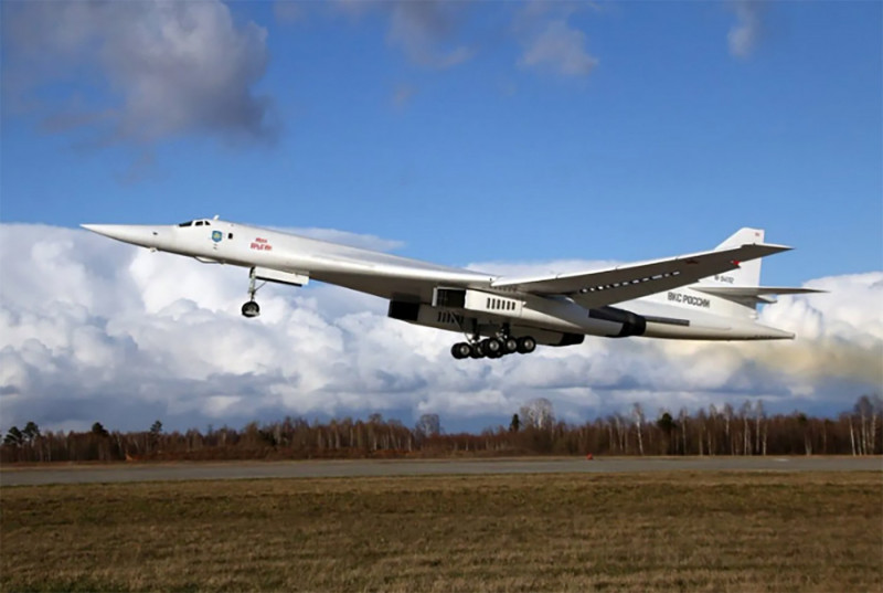 Vladimir Putin orders up two Tu-160 nuclear bombers in a show of strength off north of Scotland in the Norwegian Sea.