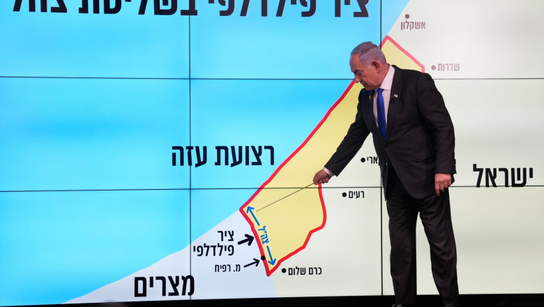 Prime Minister Benjamin Netanyahu Holds News Conference in Jerusalem