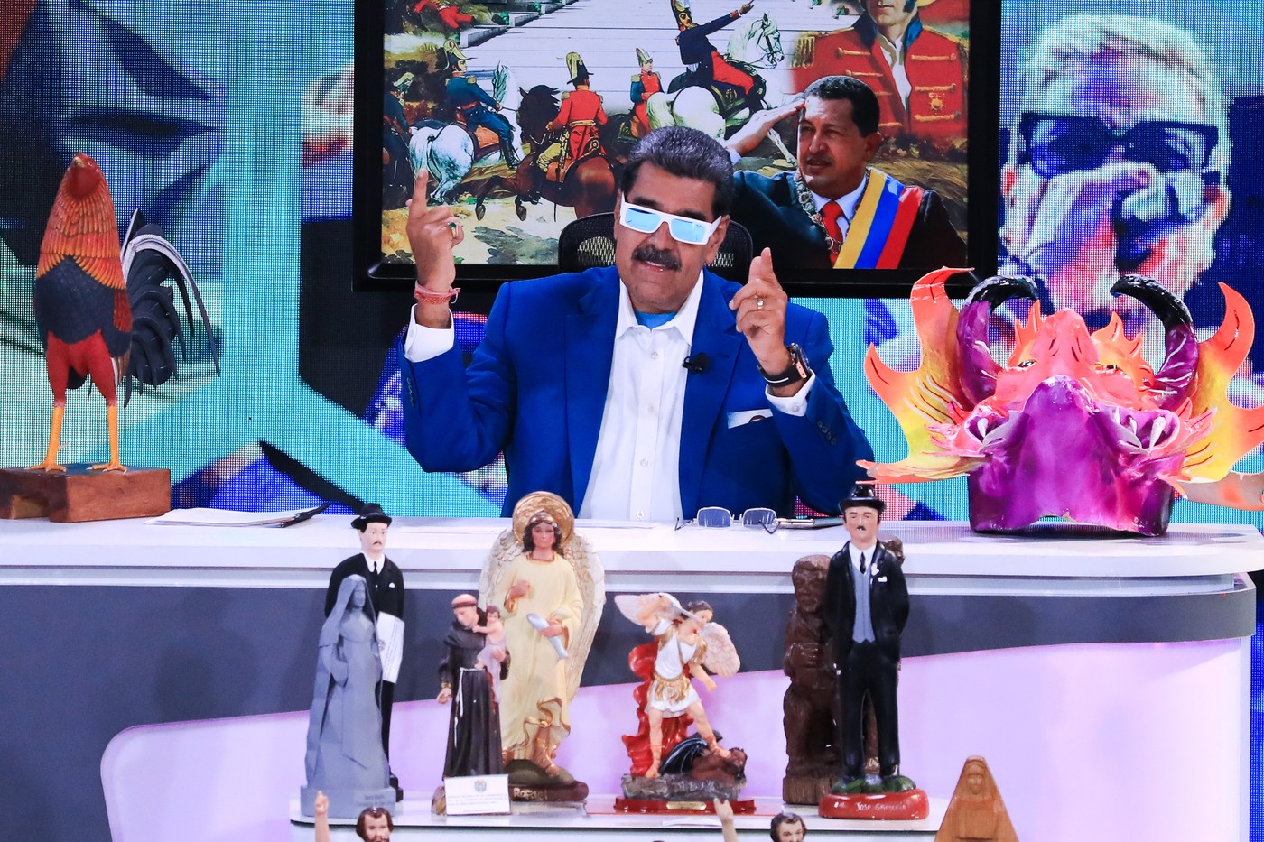 Președintele Venezuelei, Nicolas Maduro, a mutat Crăciunul în octombrie prin decret și promite „pace, fericire și securitate”