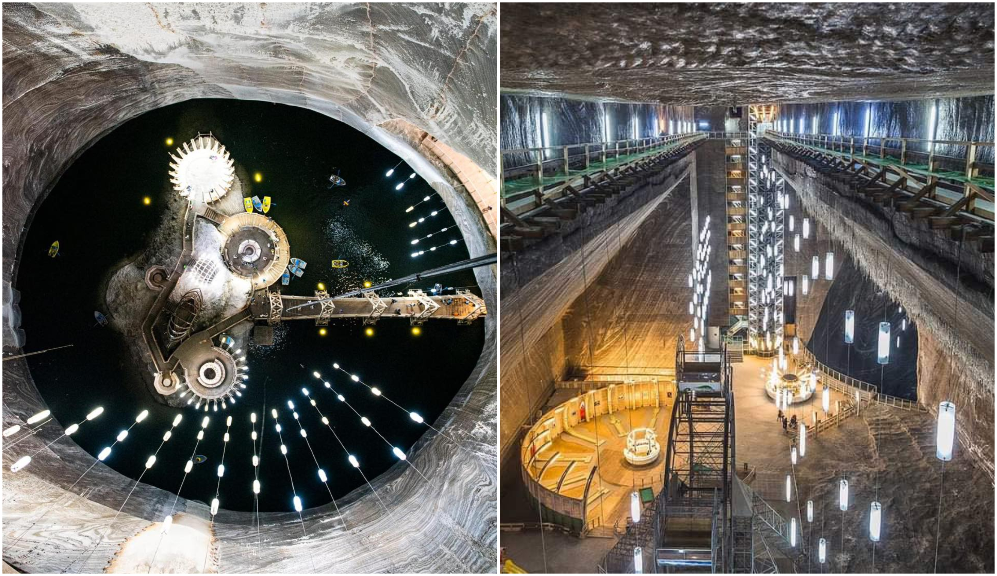 Salina Turda se extinde. Cum va arăta noua mină de 10.000 de metri pătrați, cu 5 lifturi și alei suspendate din adâncul pământului