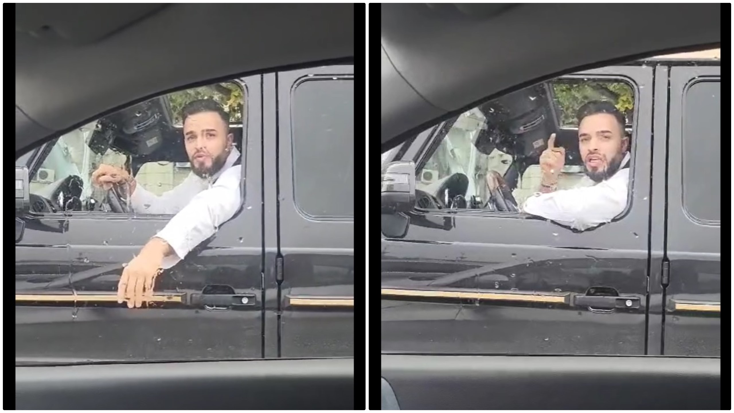 Hairstylistul vedetelor a făcut scandal în trafic, iar șoferița agresată a depus plângere la poliție. Cum se apără Bassam Dabbas