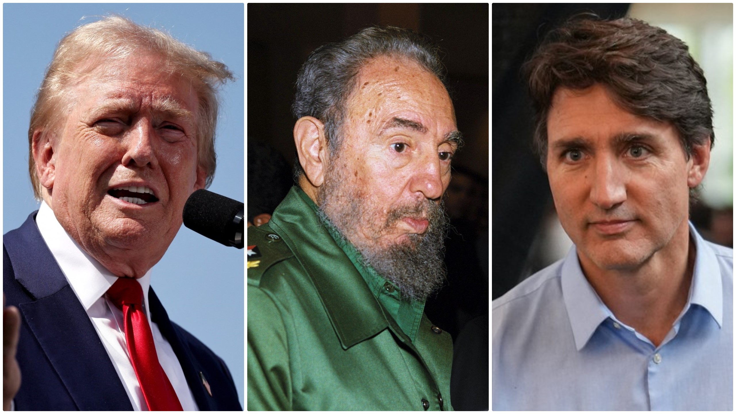 Politicienii canadieni sunt furioși pe Trump pentru reînvierea conspirației că Justin Trudeau e fiul lui Fidel Castro