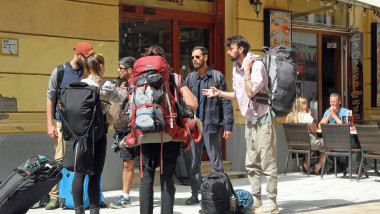 Turiști în Budapesta Foto Profimedia