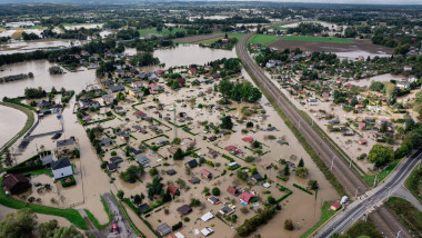 Polonia. Urmările furtunii Boris. Foto: Profimedia Images