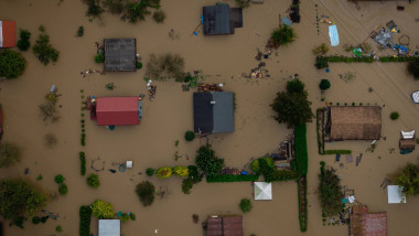 Inundații puternice în Polonia. Foto: Profimedia Images