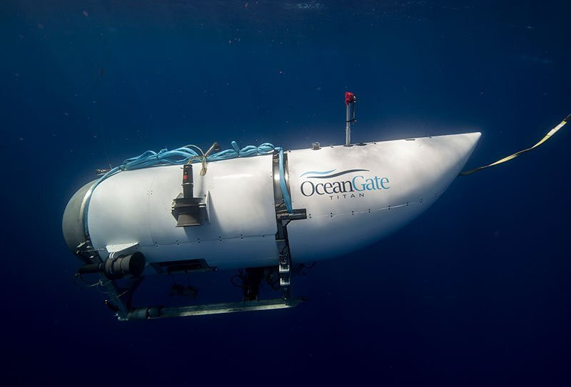 Image of the Missing Titan Submarine, Atlantic Ocean - 22 Jun 2023