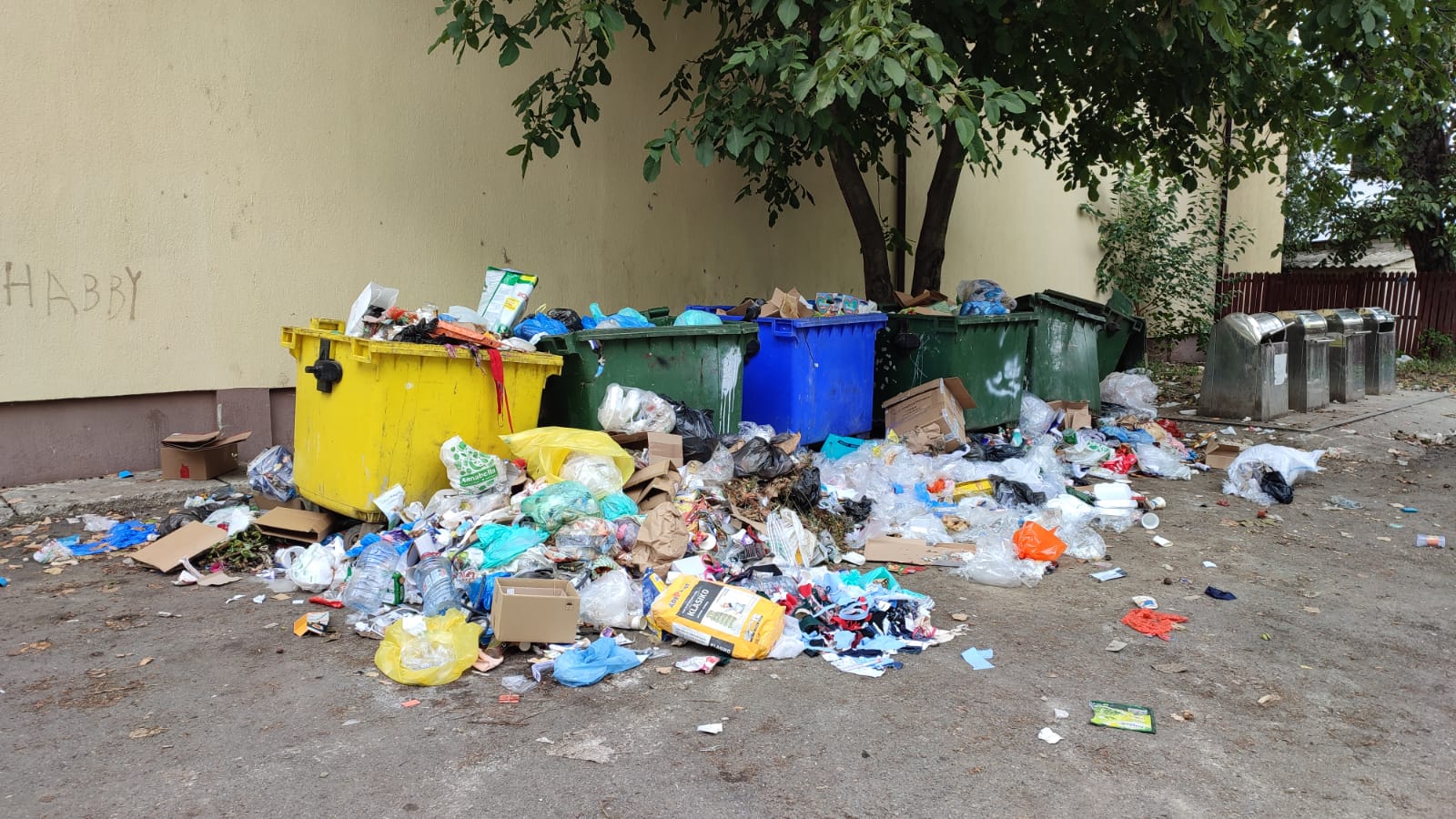 65 de localităţi din județul Bacău au rămas fără servicii de salubrizare. A fost declarată stare de alertă