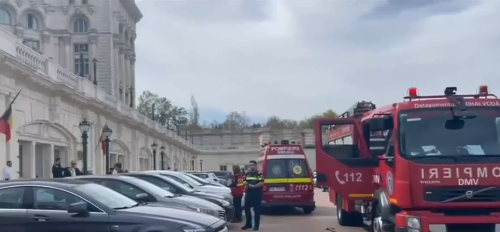 „Am văzut că toată lumea ieșea fugind”. Mărturia unui deputat care se afla în Parlament în momentul incendiului