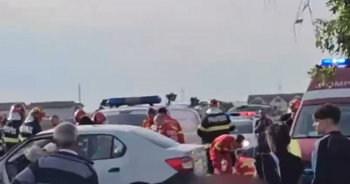 VIDEO. Accident grav la intrarea în Capitală: Un mort și mai mulți răniți într-un carambol cu trei mașini