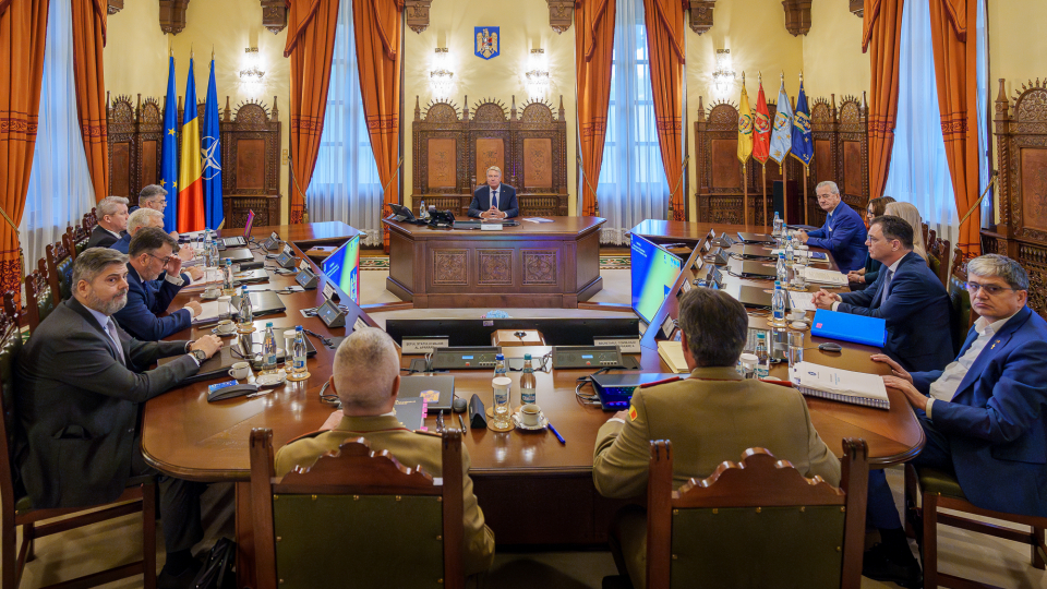 CSAT se reunește astăzi. Analiza unor posibile riscuri la adresa securităţii naţionale, pe ordinea de zi