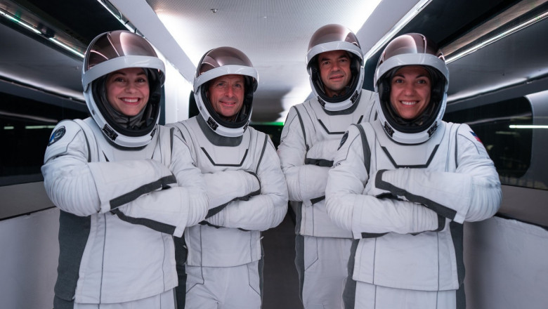 The Polaris Dawn Crew Prep for First Commercial Spacewalk at the Kennedy Space Center, Orlando, Florida - 26 Aug 2024