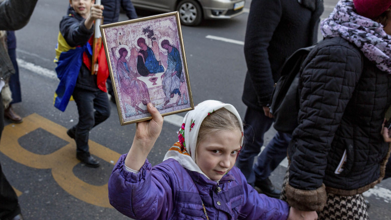 BUCURESTI - PROTEST - LUPTA PENTRU FAMILIA NORMALA