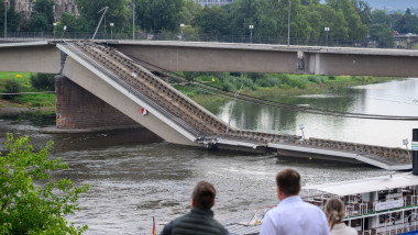 Podul Carola din orașul german Dresda. Foto: Profimedia Images